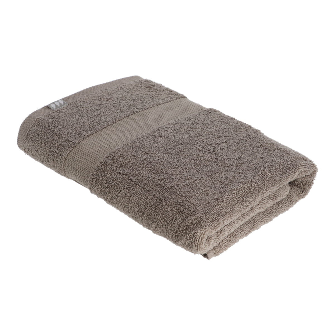 Prosop 70x130 cm 100% Bumbac - Taupe ilustrat într-un decor elegant marca Ramos
