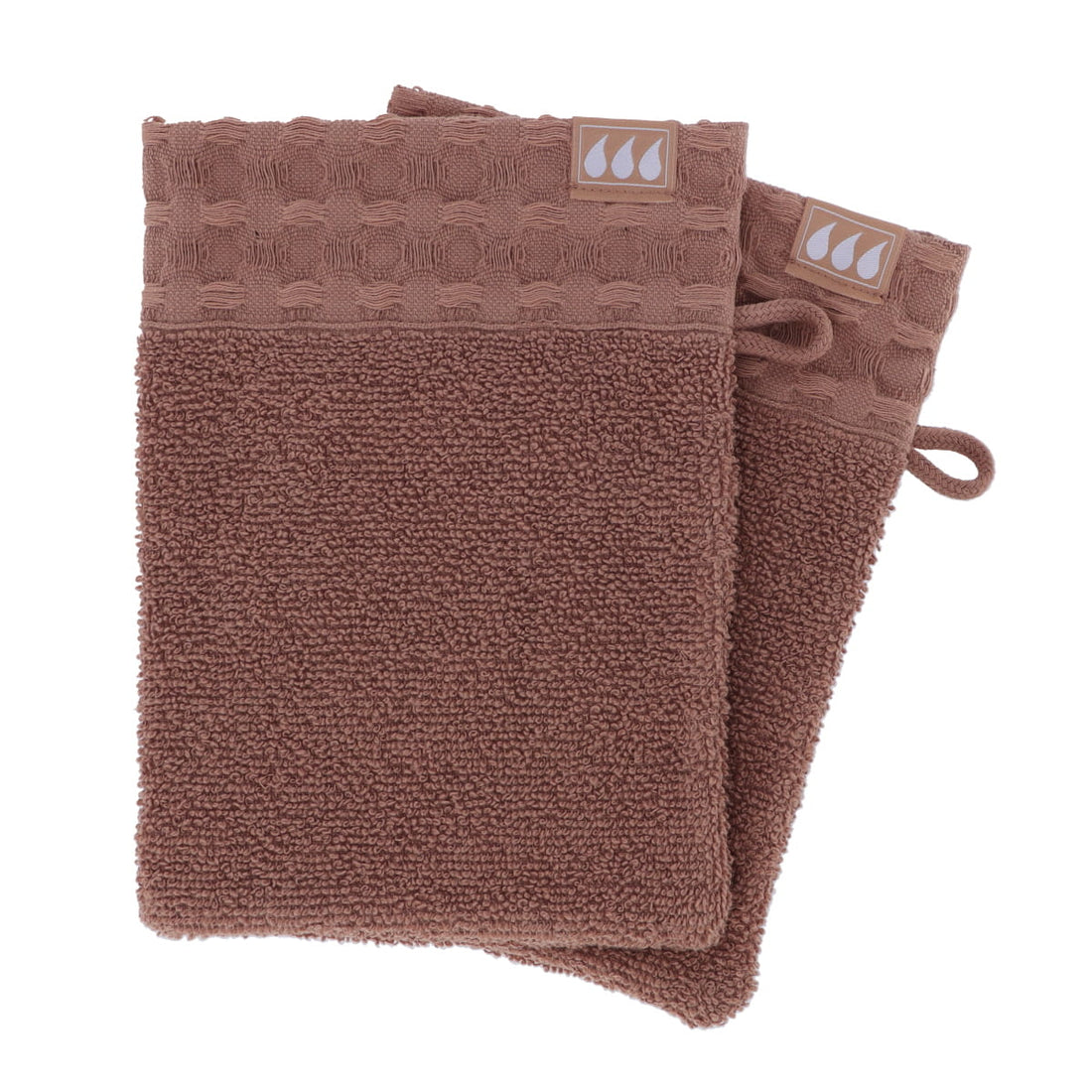 Set de 2 Mănuși 100% Bumbac 15x21 cm - Caramel - ramosdecor