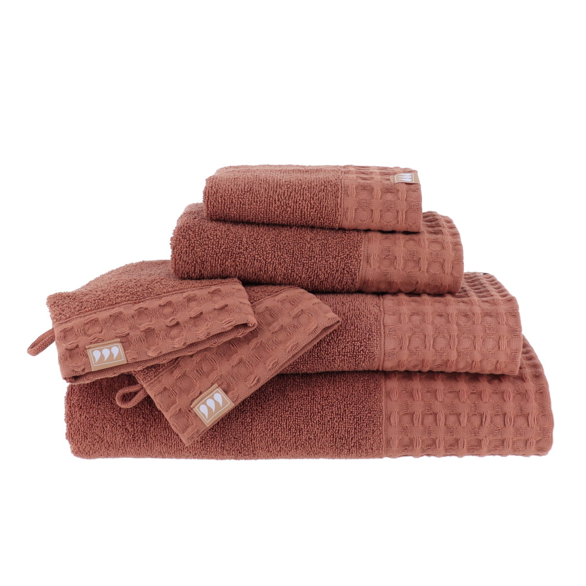 Set de 2 Mănuși 100% Bumbac 15x21 cm - Amber - ramosdecor