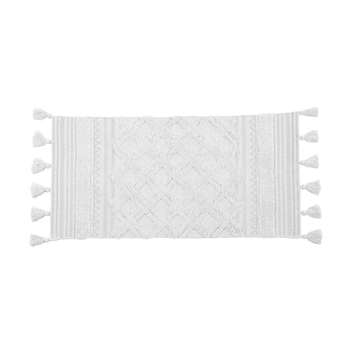 Covorașul Gabriel 45x90 CM - Alb - ramosdecor