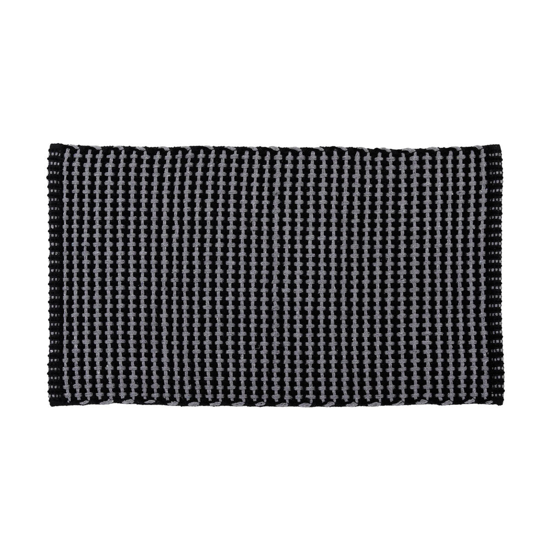 Covoraș Împletit 50x90 CM - Negru - ramosdecor