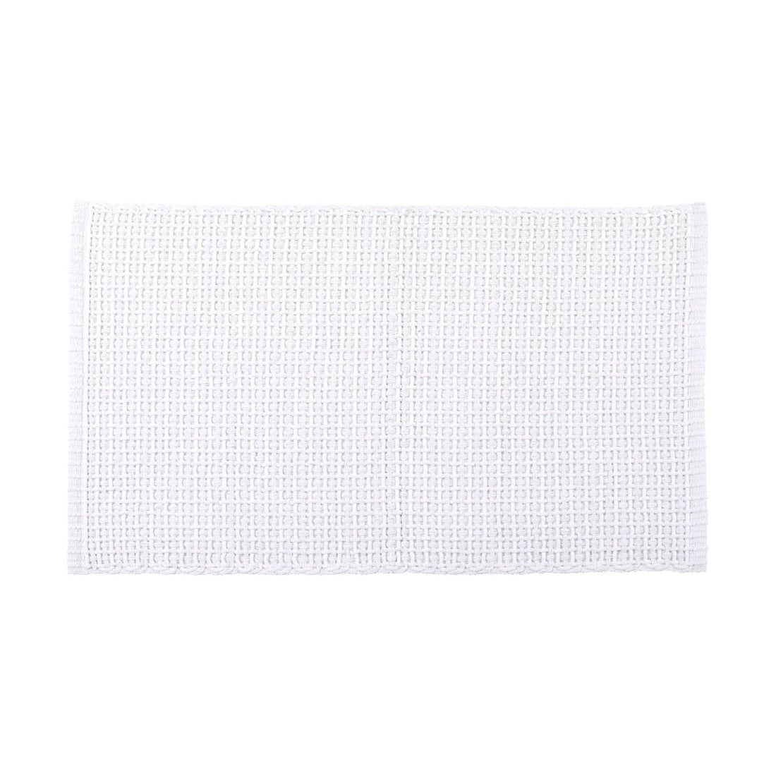 Covoraș Împletit 50x90 CM - Alb - ramosdecor