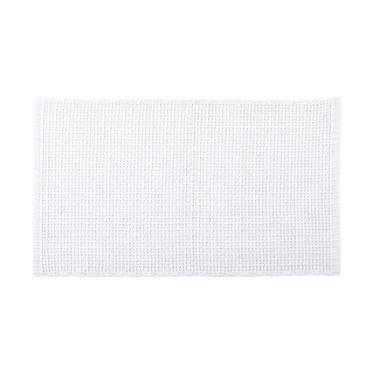 Covoraș Împletit 50x90 CM - Alb - ramosdecor