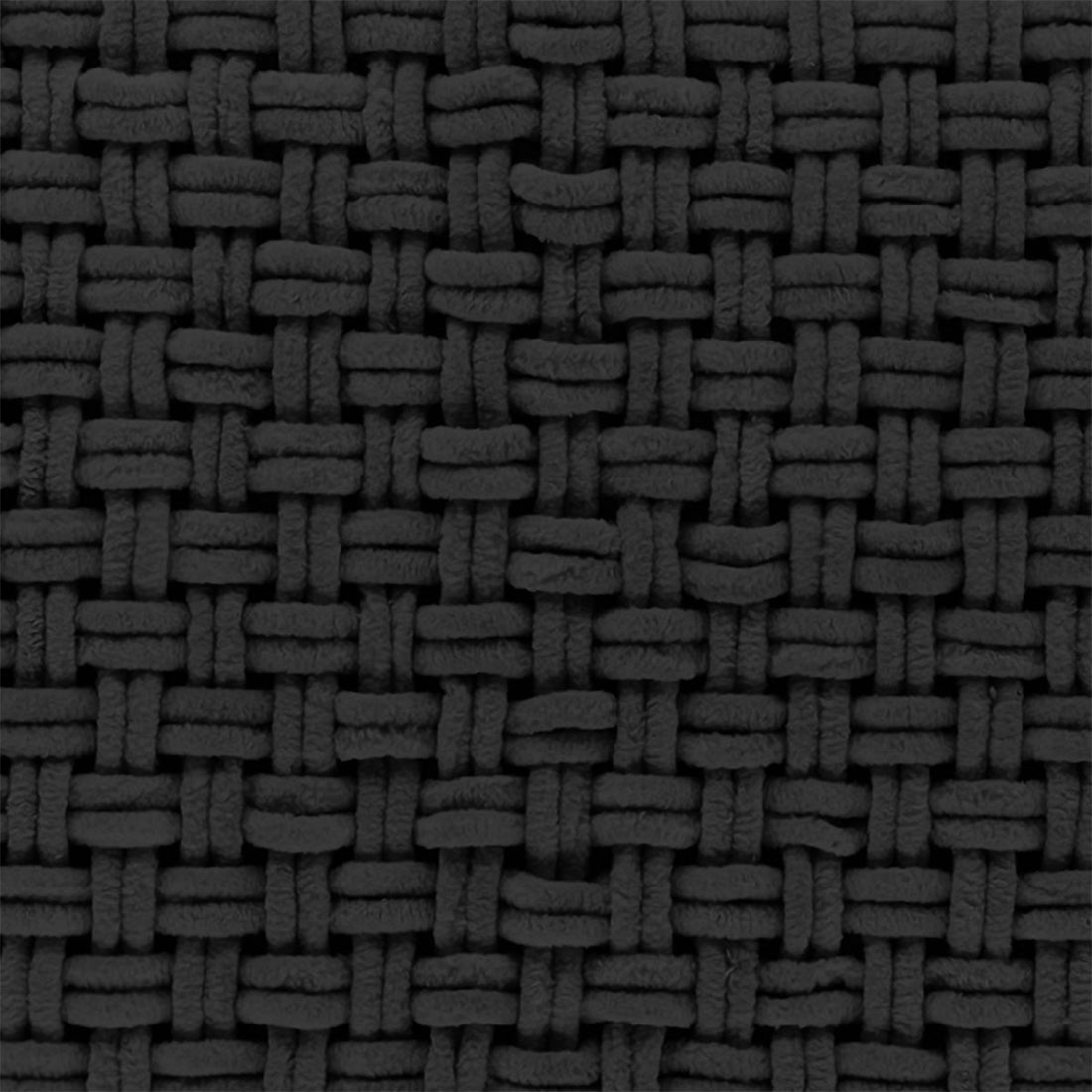 Covoraș Bogota Microfibră/Bumbac 45x90 CM - Negru - ramosdecor