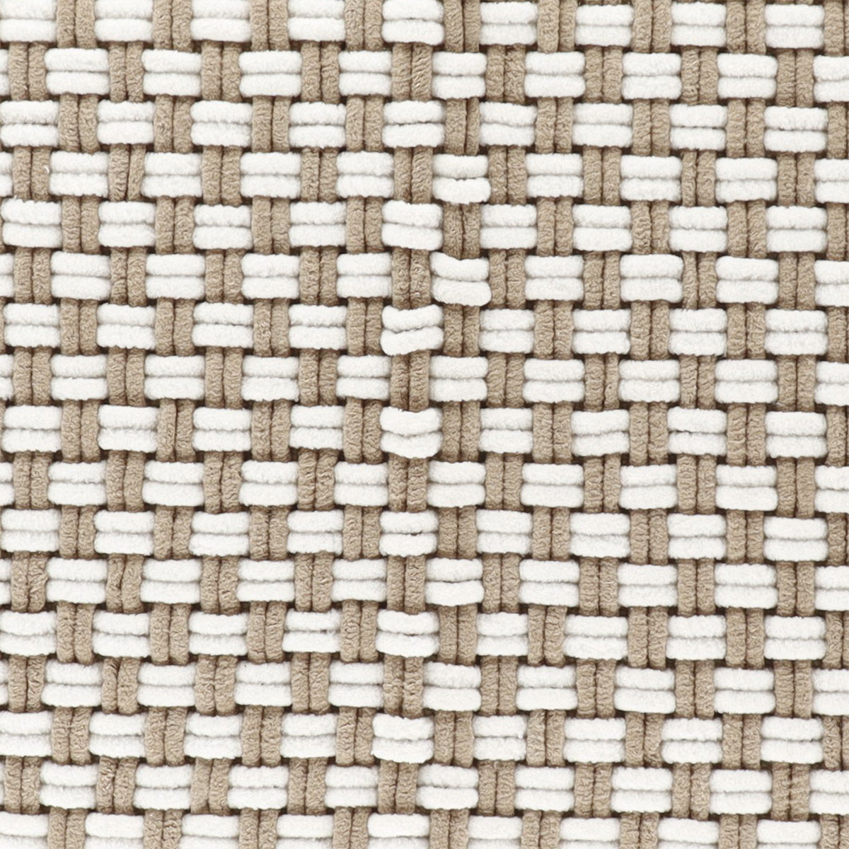Covoraș Cuzco Microfibră/Bumbac 45x90 CM - Taupe/Natural - ramosdecor