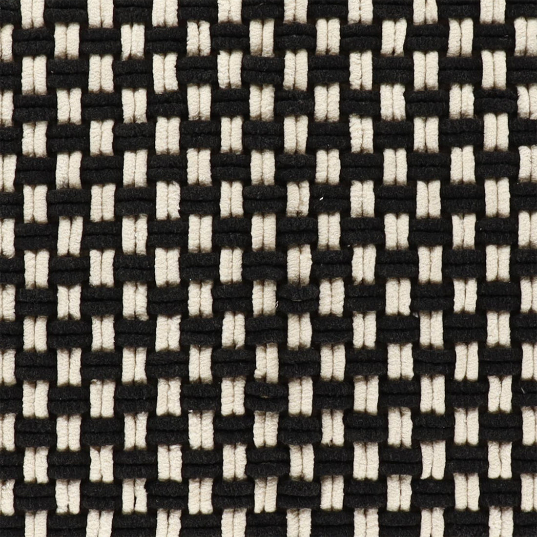 Covoraș Sucre 45x90 CM - Negru/Natural - ramosdecor