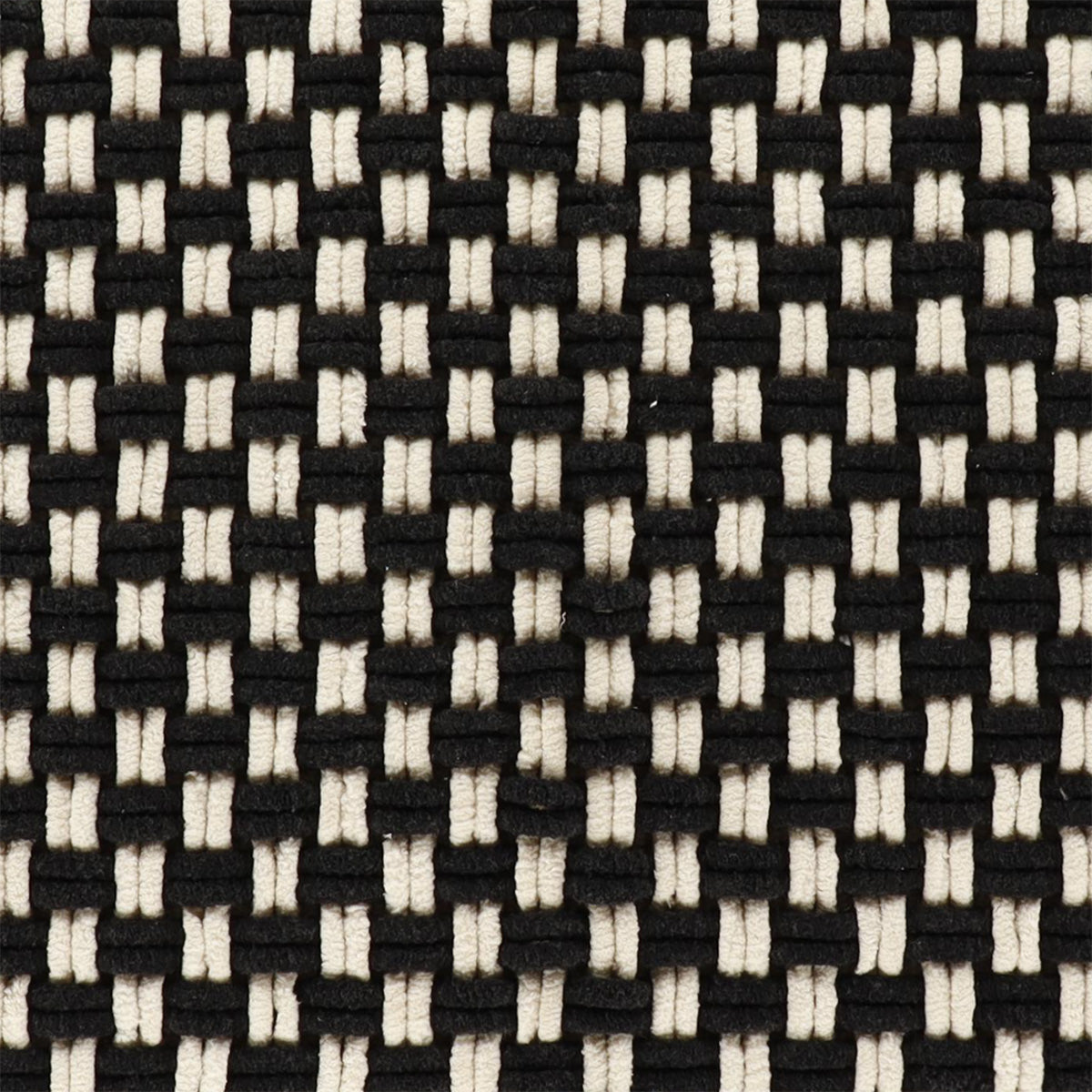 Covoraș Sucre 45x90 CM - Negru/Natural - ramosdecor