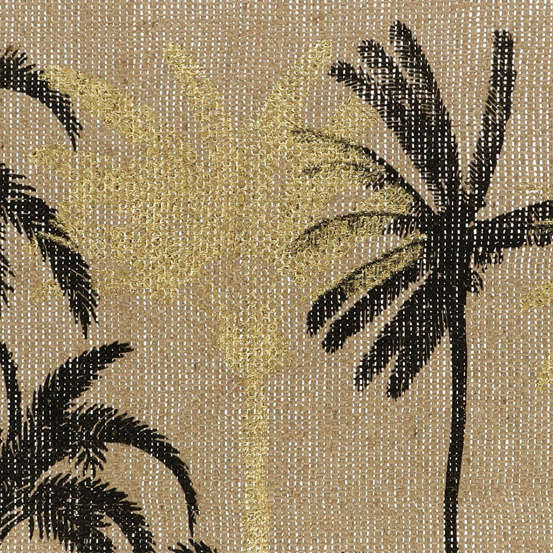 Covoraș din Jute Havana Imprimat 45x90 CM - Natural/Negru - ramosdecor
