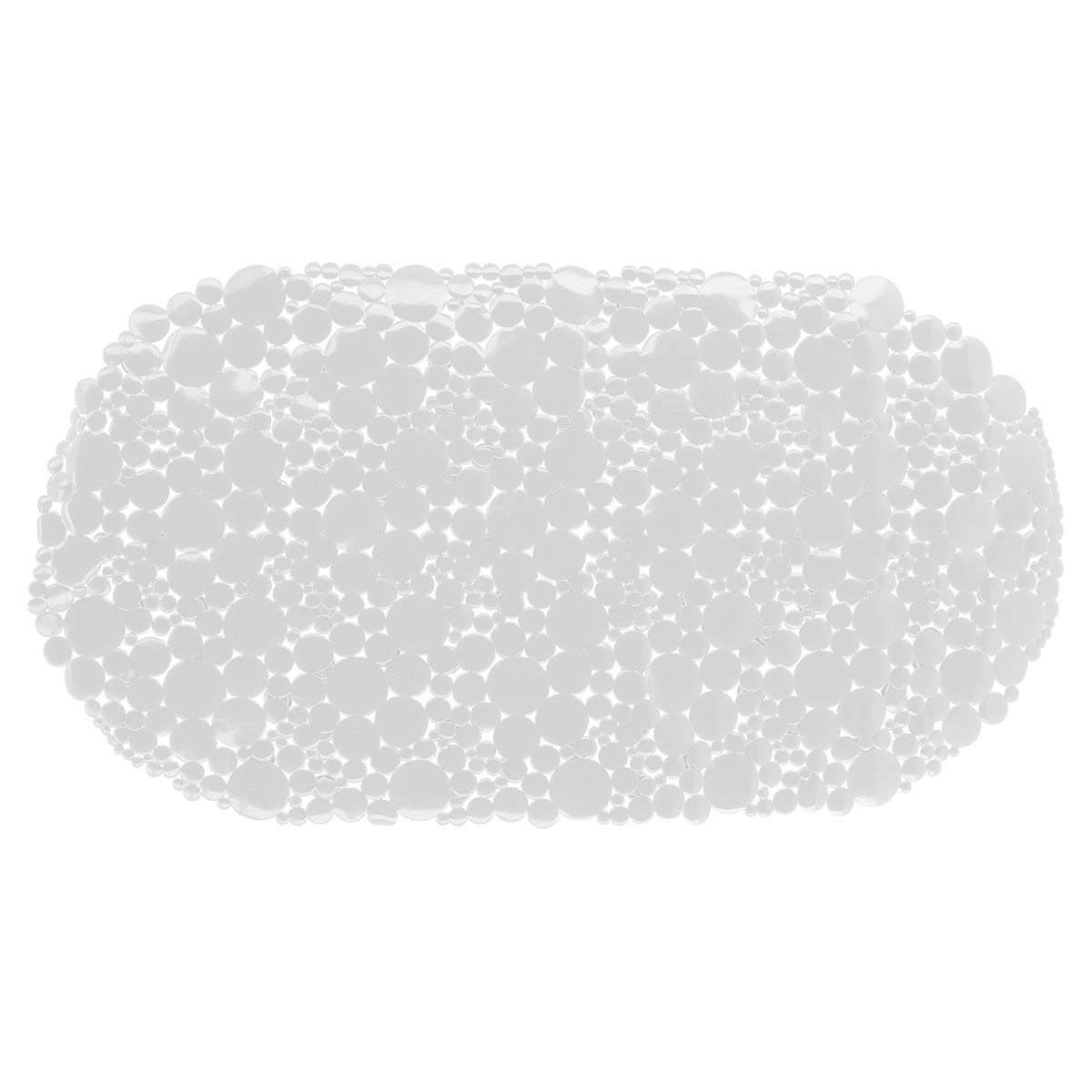 Covoraș de Baie din PVC 69x36 cm cu Bule - Alb - ramosdecor