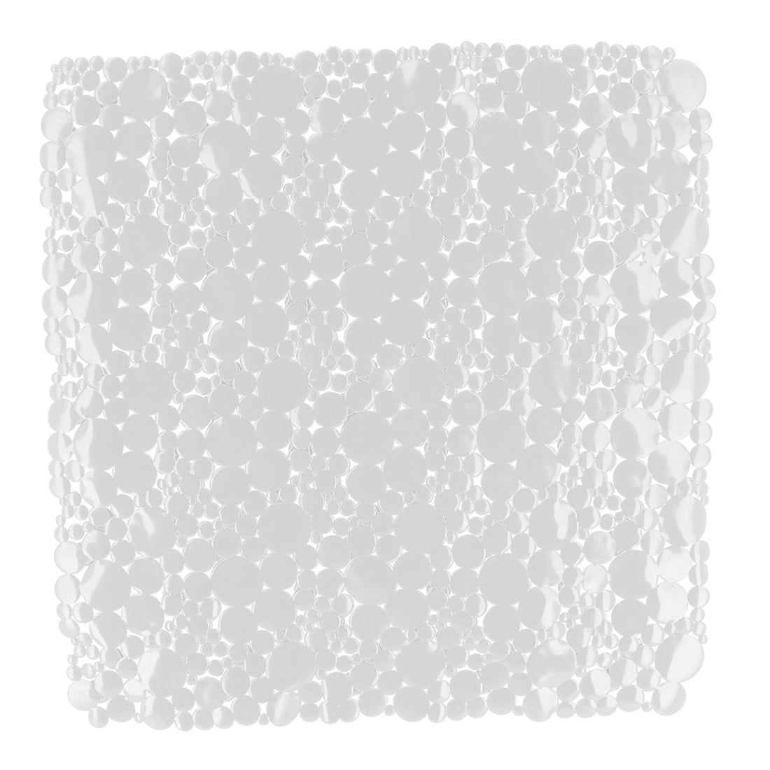 Covoraș de Baie din PVC 50x50 cm cu Bule - Alb - ramosdecor