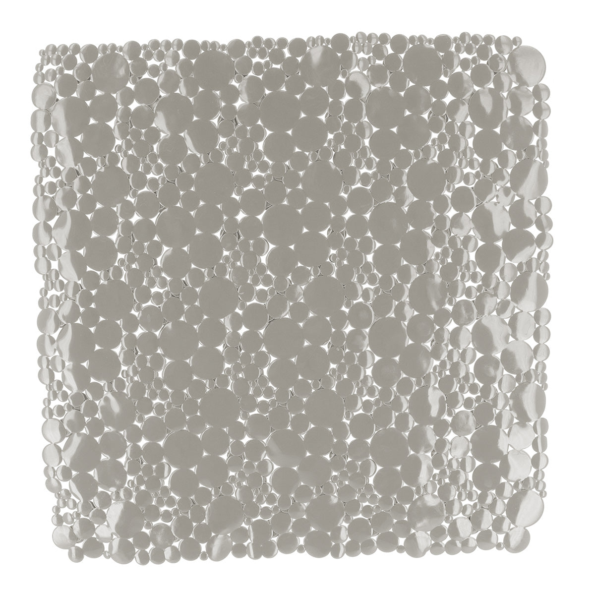 Covoraș de Baie din PVC 50x50 cm cu Bule - Taupe - ramosdecor