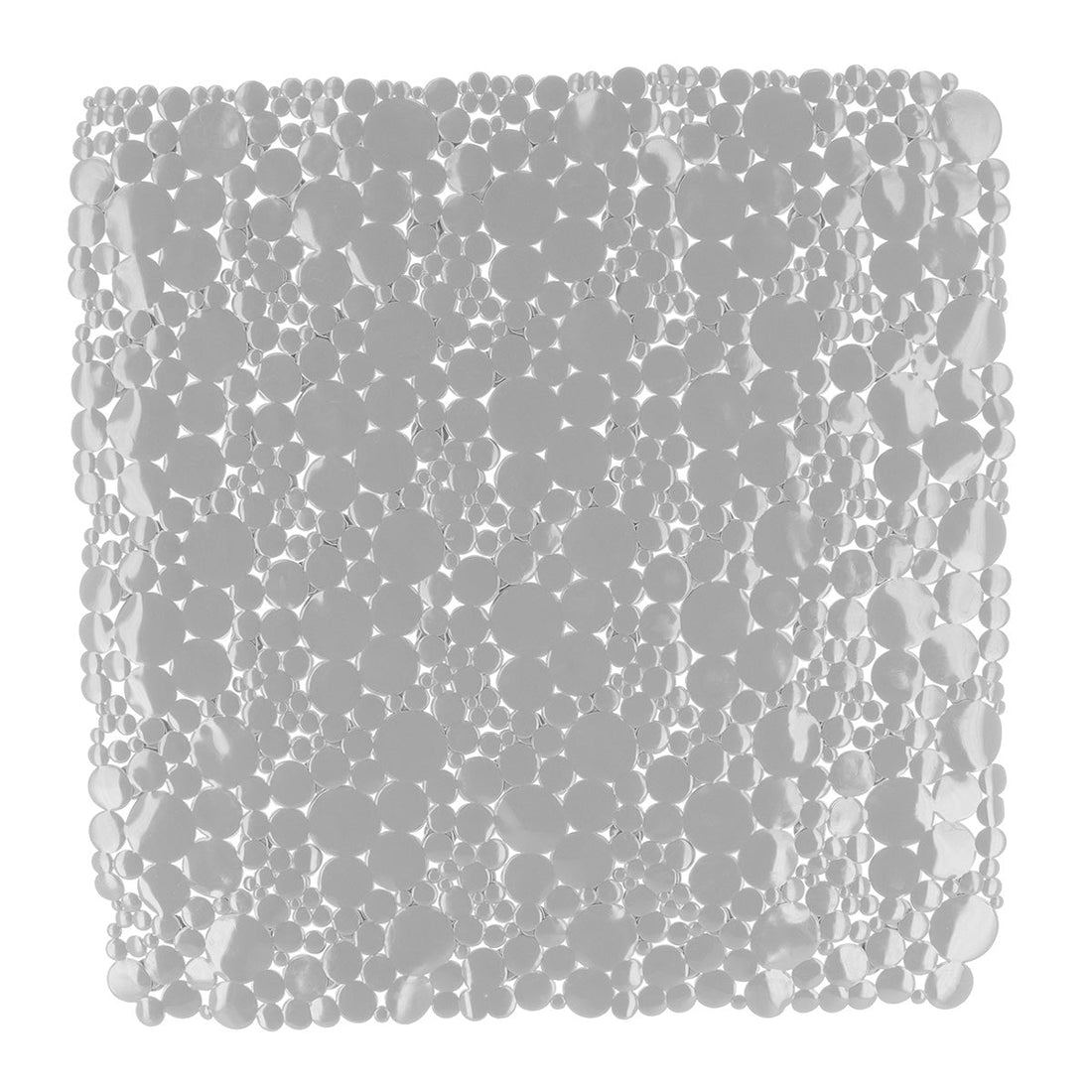 Covoraș de Baie din PVC 50x50 cm cu Bule - Gri Perlat - ramosdecor