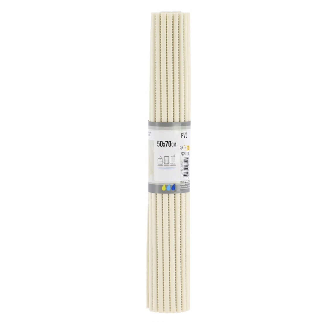 Covoraș PVC Antiderapant 50x70 cm - Alb - ramosdecor