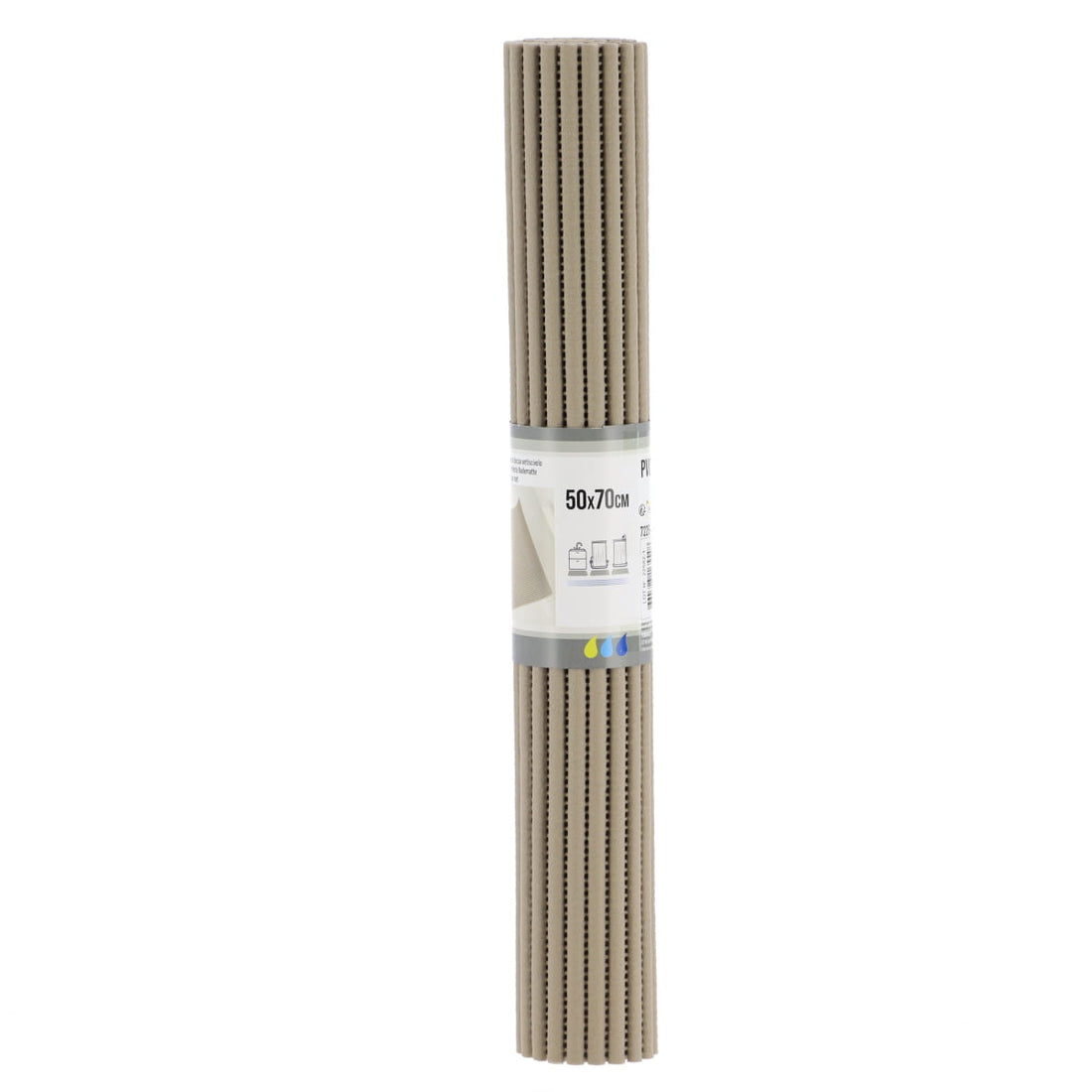Covoraș PVC Antiderapant 50x70 cm - Taupe - ramosdecor