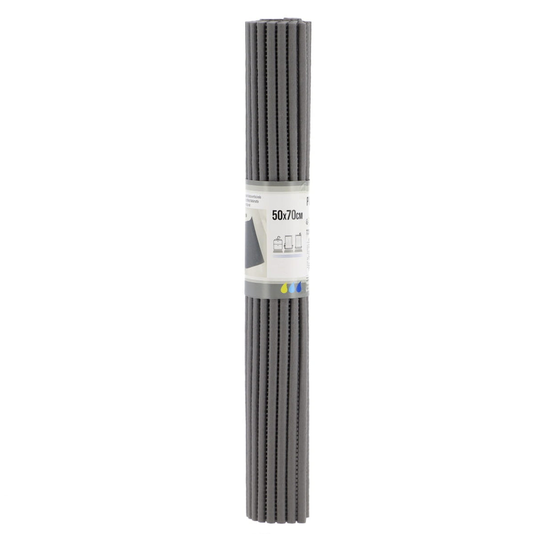 Covoraș PVC Antiderapant 50x70 cm - Gri - ramosdecor