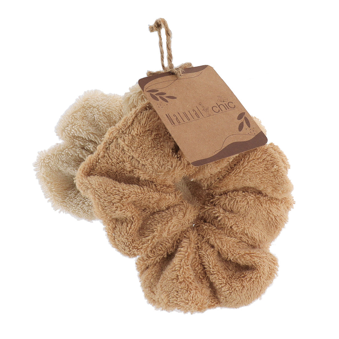 Set de 2 Elastice de Păr - Natural/Caramel - ramosdecor