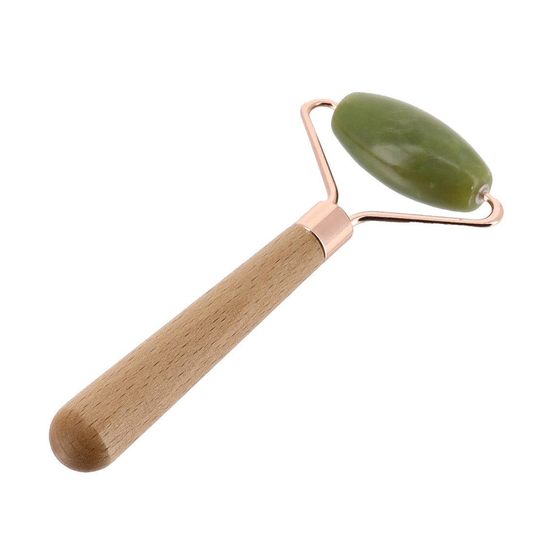 Roler pentru Față din Piatră de Jade Verde - Natural/Verde - ramosdecor