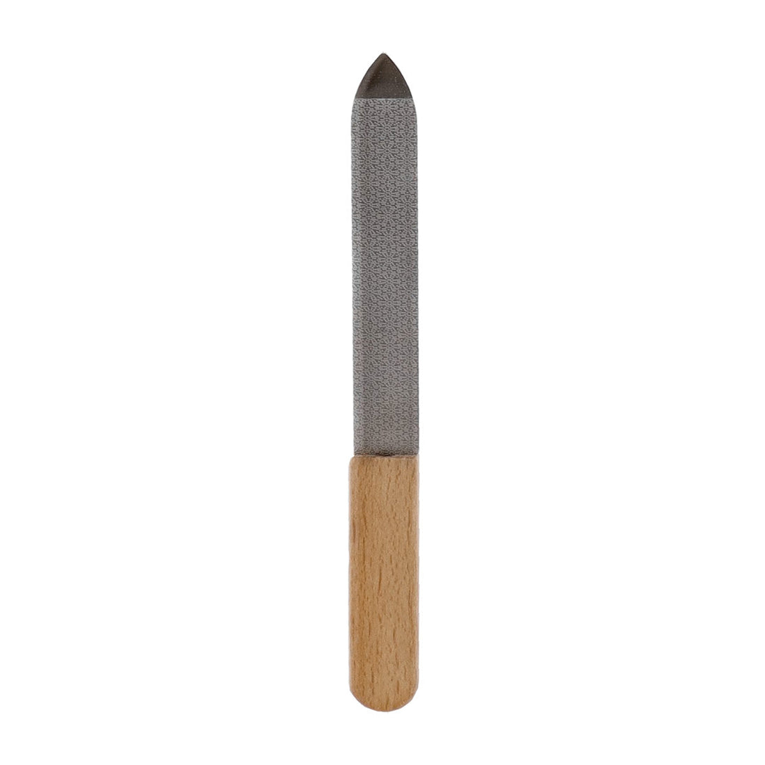Pilă de Unghii din Lemn de Pin și Oțel Inoxidabil - Natural - ramosdecor