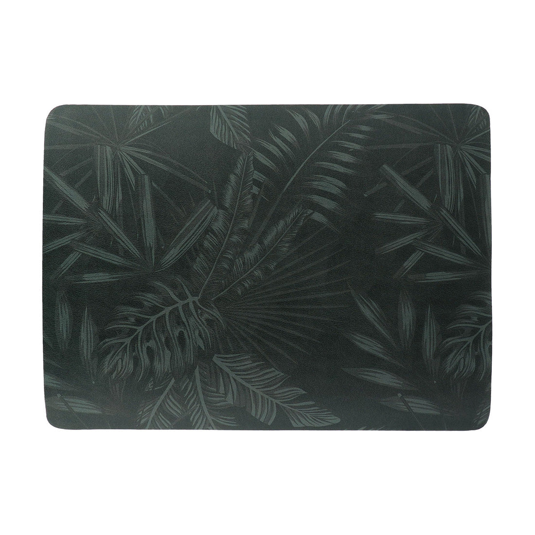 Covoraș Essential Nature 45x60 CM - Negru/Frunze - ramosdecor