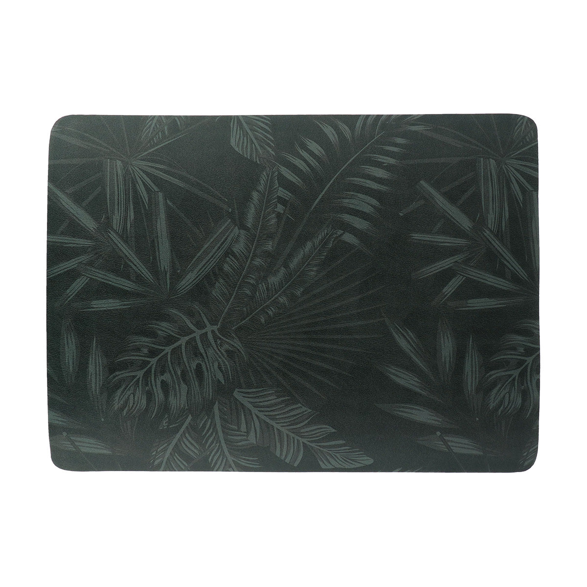 Covoraș Essential Nature 45x60 CM - Negru/Frunze - ramosdecor