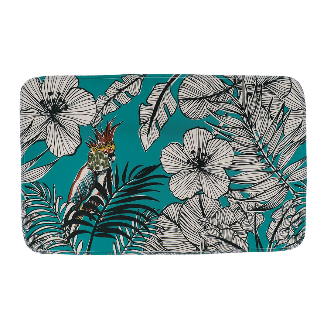 Covoraș Microfibră 45x75 Cm - Blue Jungle Fever - ramosdecor