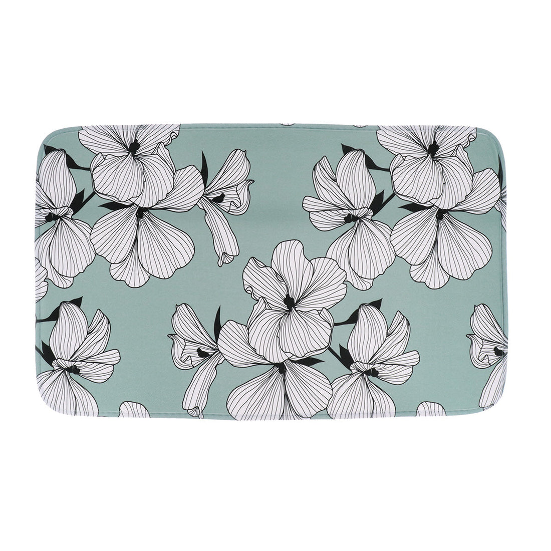 Covoraș Microfibră 45x75 Cm - Green Ecrin - ramosdecor