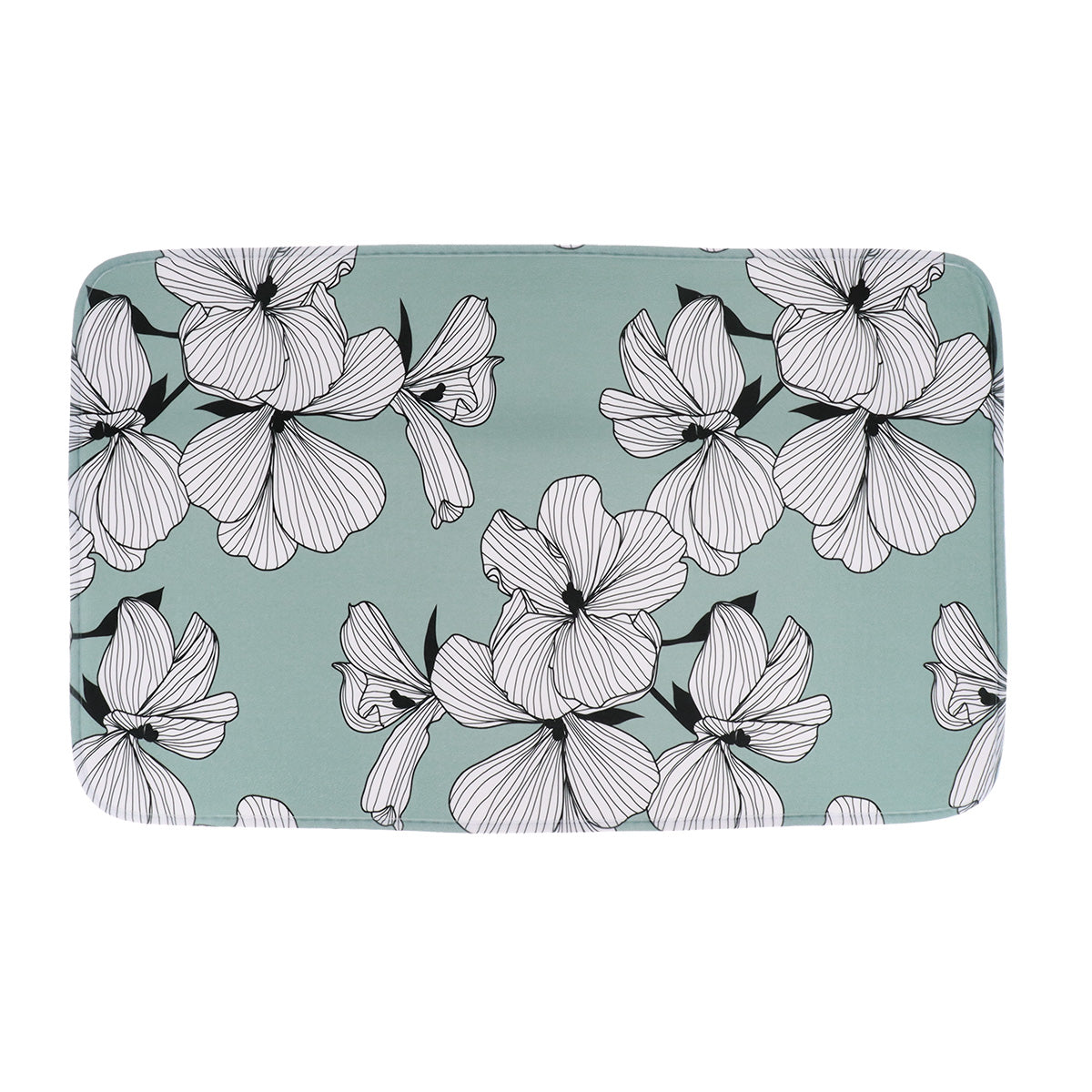 Covoraș Microfibră 45x75 Cm - Green Ecrin - ramosdecor