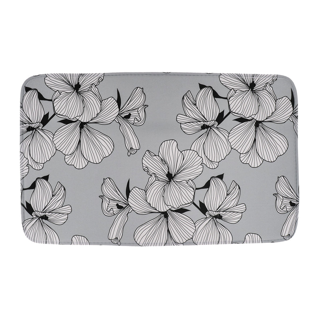 Covoraș Microfibră 45x75 Cm - Grey Ecrin - ramosdecor