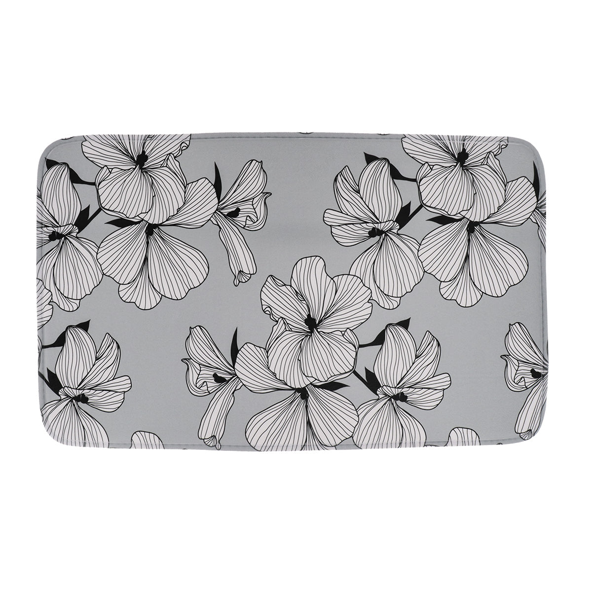 Covoraș Microfibră 45x75 Cm - Grey Ecrin - ramosdecor