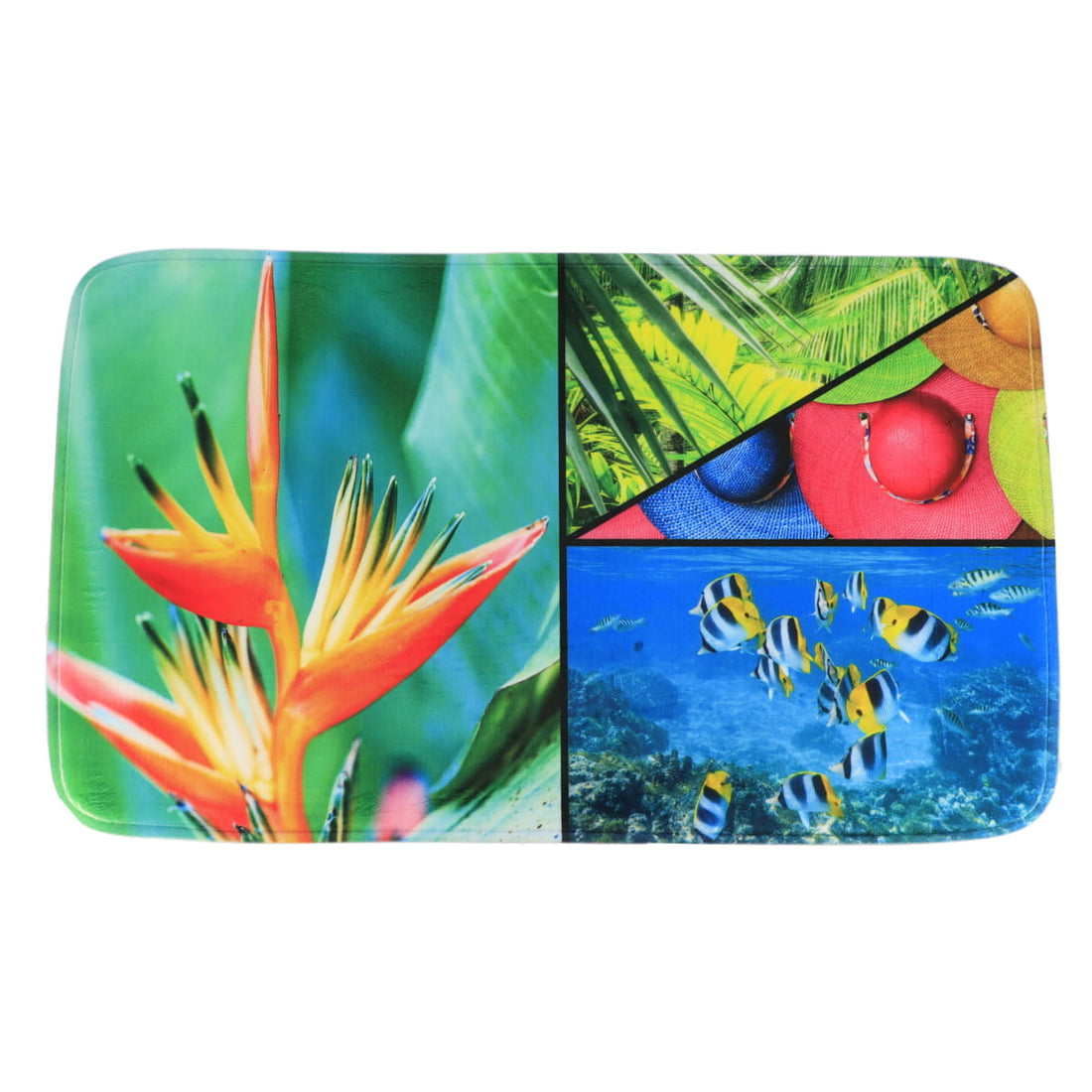 Covoraș Imprimat Din Microfibră 45x75 Cm - Spirit Insular - ramosdecor