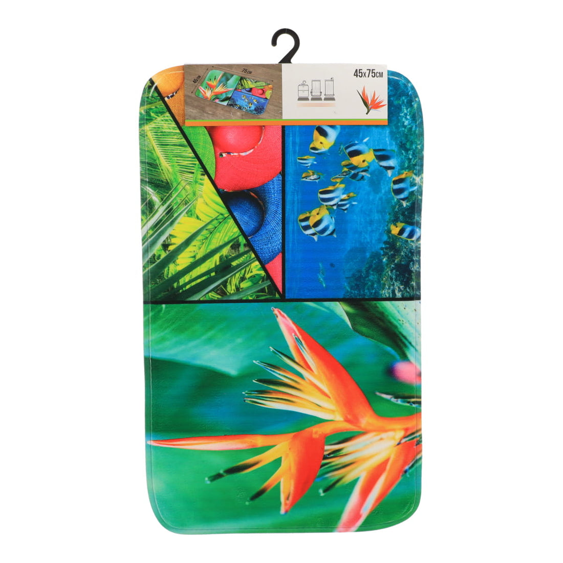 Covoraș Microfibră 45x75 Cm - Spirit Insular - ramosdecor