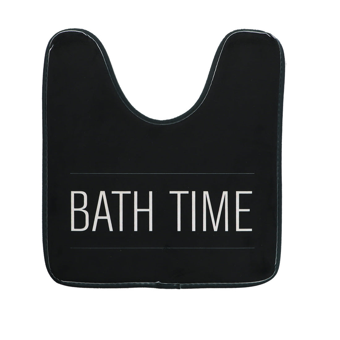 Covoraș Imprimat Din Microfibră Pentru Toaletă 45x75 Cm - Black Neo Retro - ramosdecor