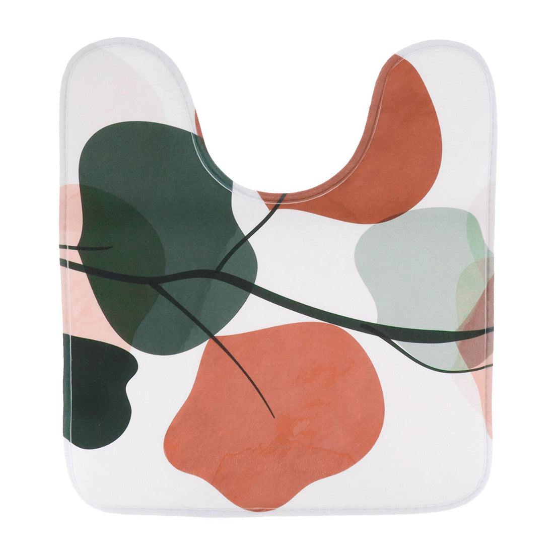 Covoraș Toaletă Microfibră 45x75 Cm - Bucolique - ramosdecor