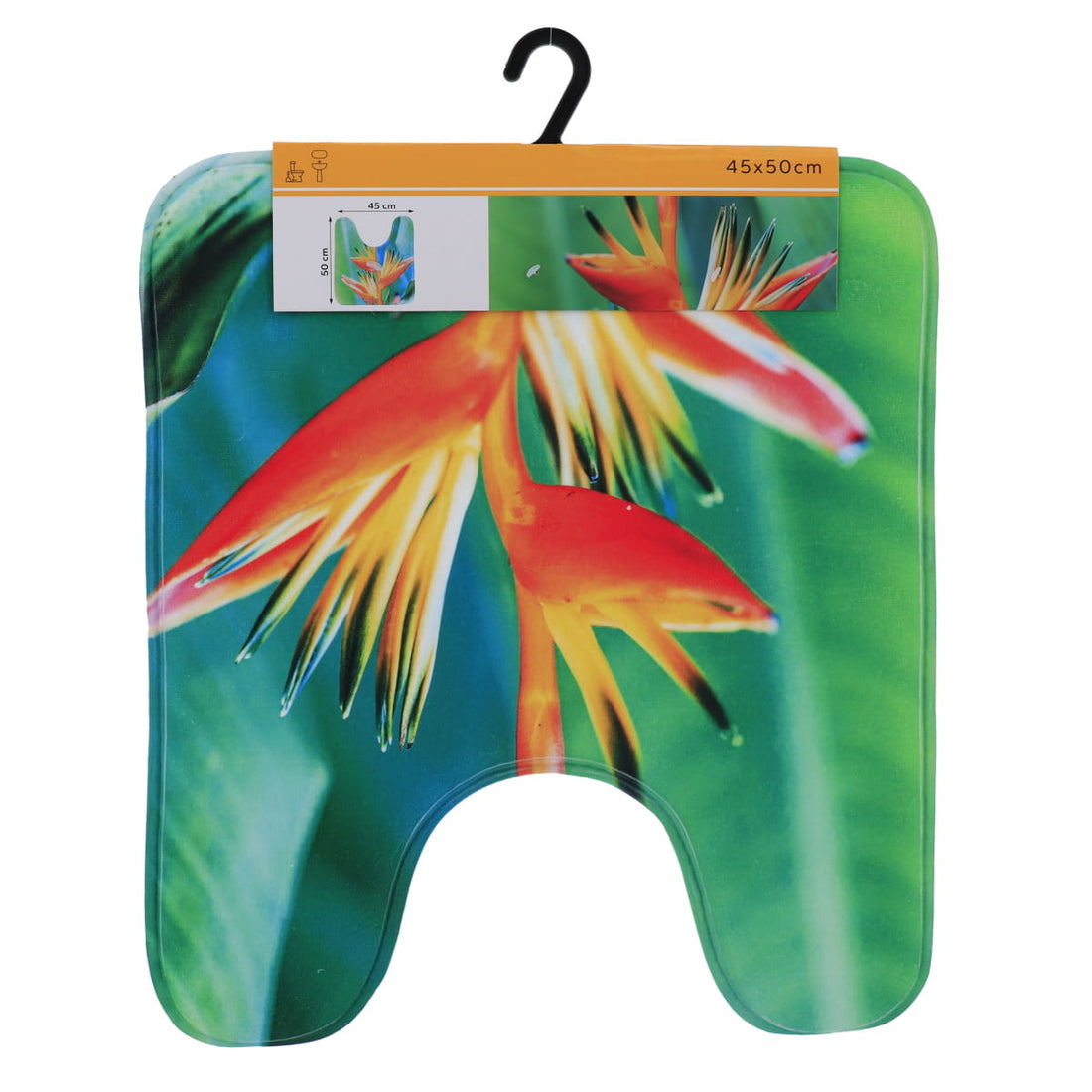 Covoraș Imprimat Din Microfibră Pentru Toaletă 45x50 Cm - Island Spirit - ramosdecor