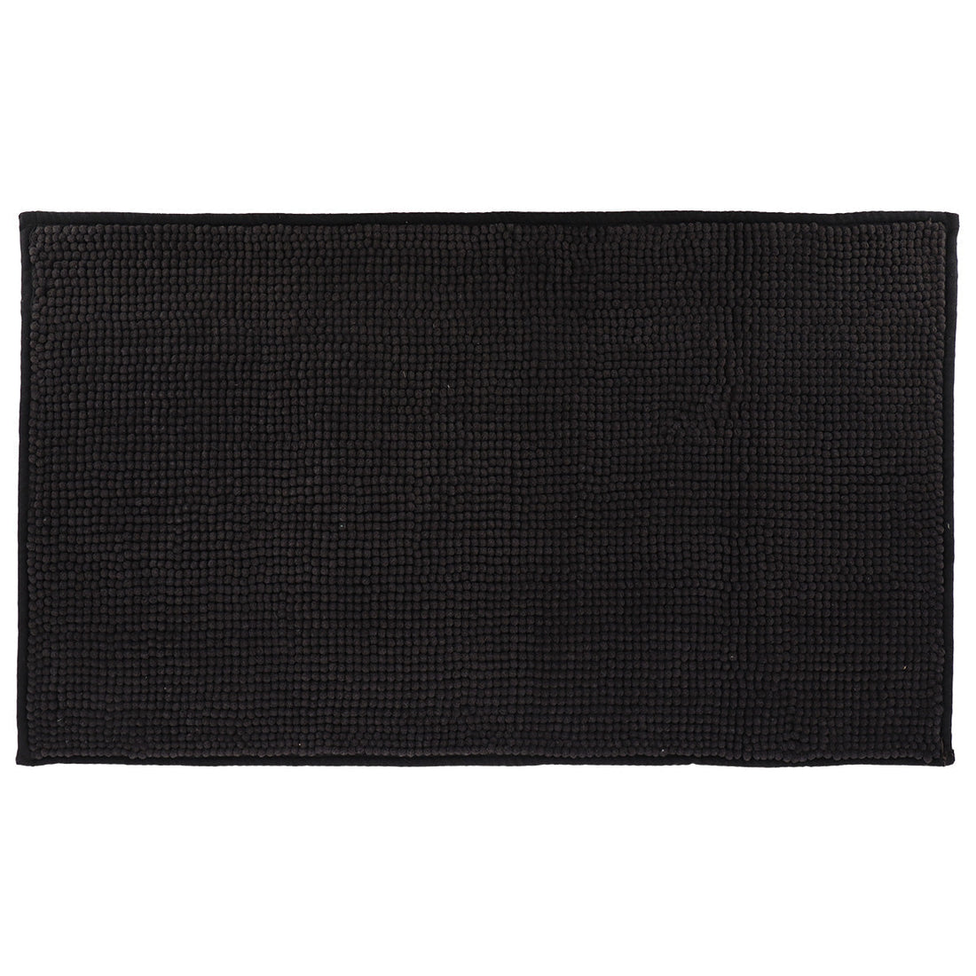 Covoraș Baie Microfibră 45x75 CM - Negru ilustrat într-un decor elegant marca Ramos