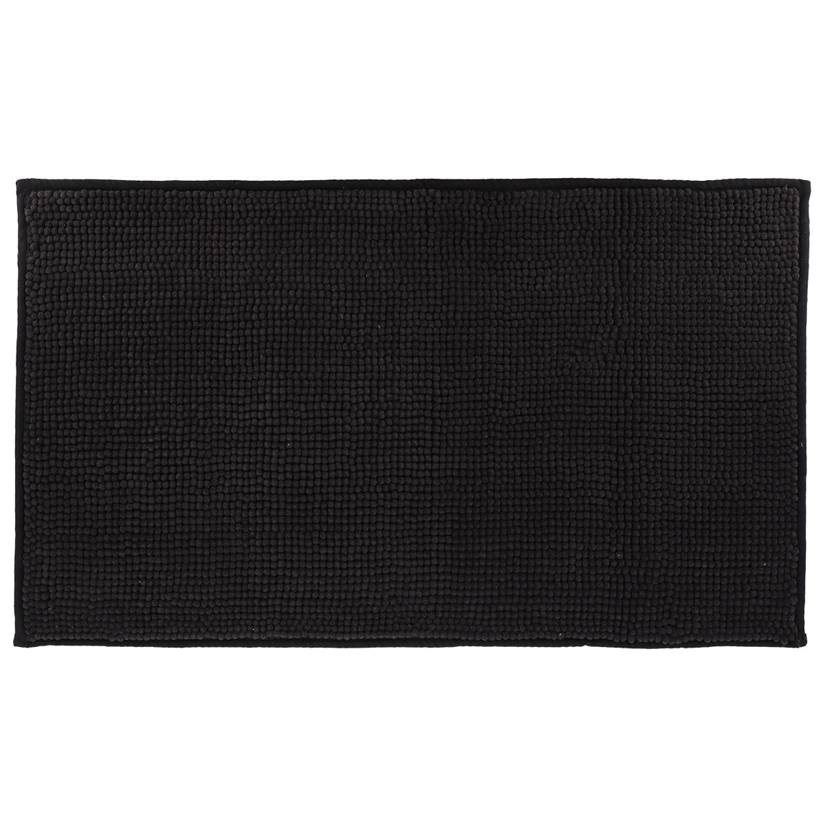 Covoraș Baie Microfibră 45x75 CM - Negru ilustrat într-un decor elegant marca Ramos