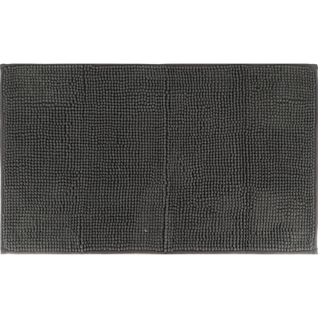 Covoraș Baie Microfibră 45x75 CM - Gri/Negru | Contrast Elegant - ramosdecor