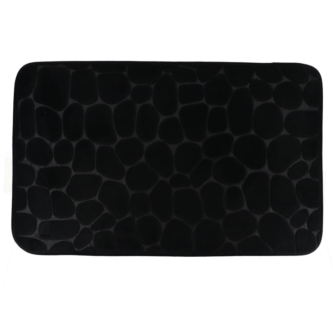 Covoraș Microfibră cu Spumă de Memorie 50x80 cm - Negru - ramosdecor