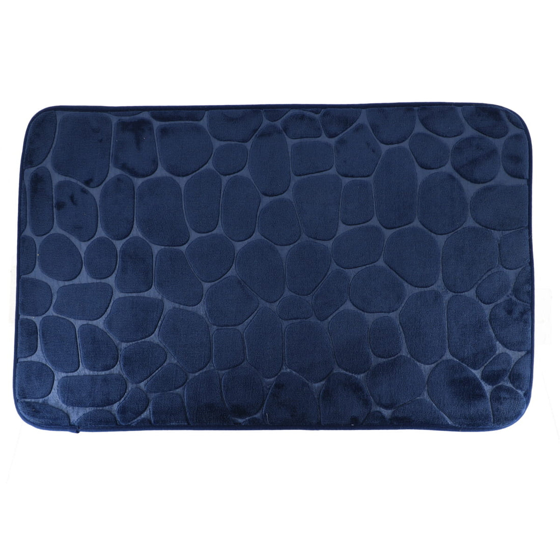 Covoraș Microfibră cu Spumă de Memorie 50x80 CM - Navy Blue - ramosdecor