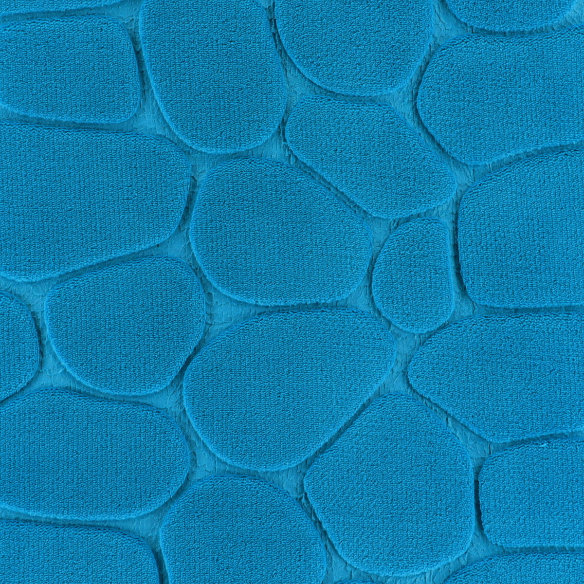 Covoraș Microfibră cu Spumă de Memorie 50x80 cm - Peacock Blue - ramosdecor