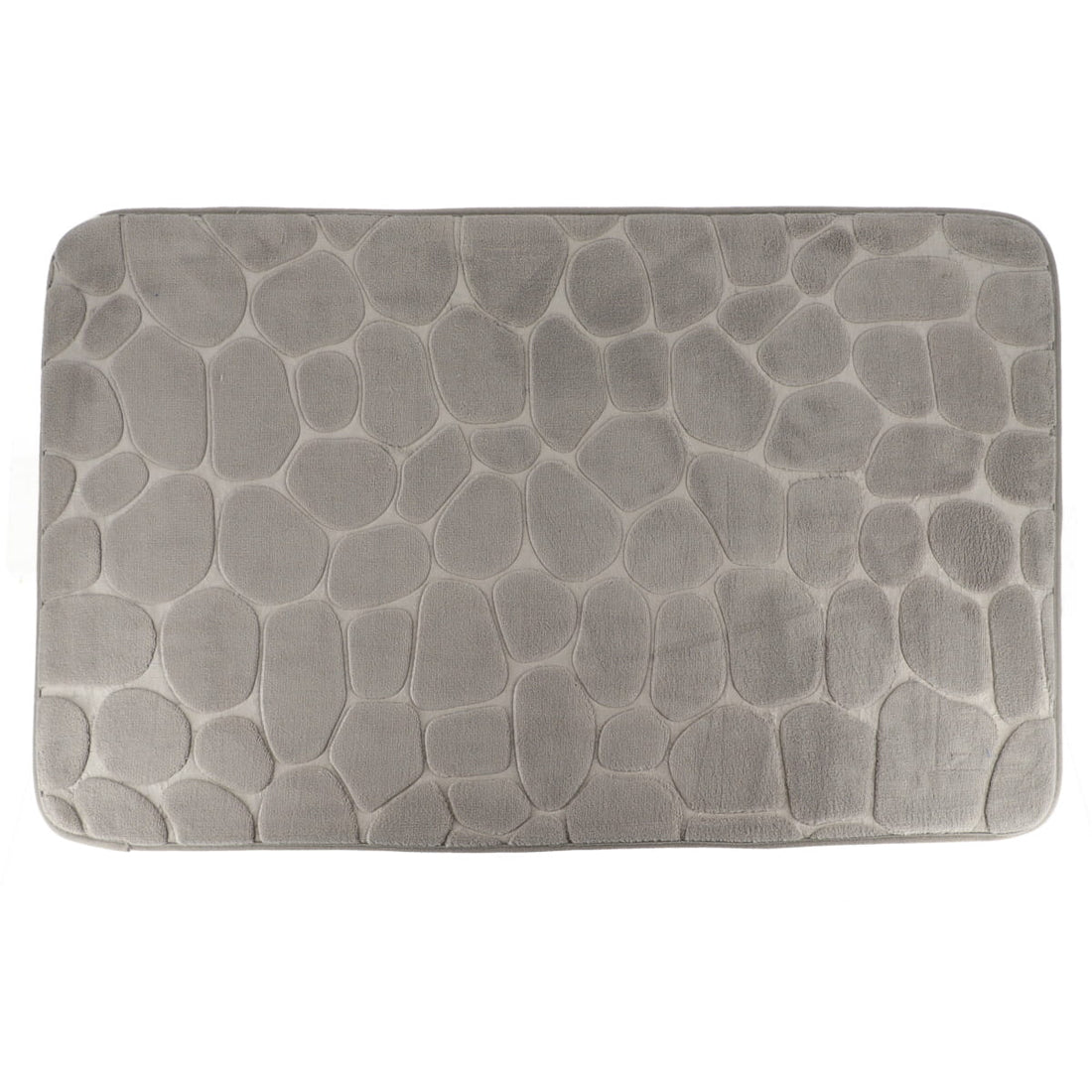 Covoraș Microfibră cu Spumă de Memorie 50x80 cm - Clear Gri - ramosdecor