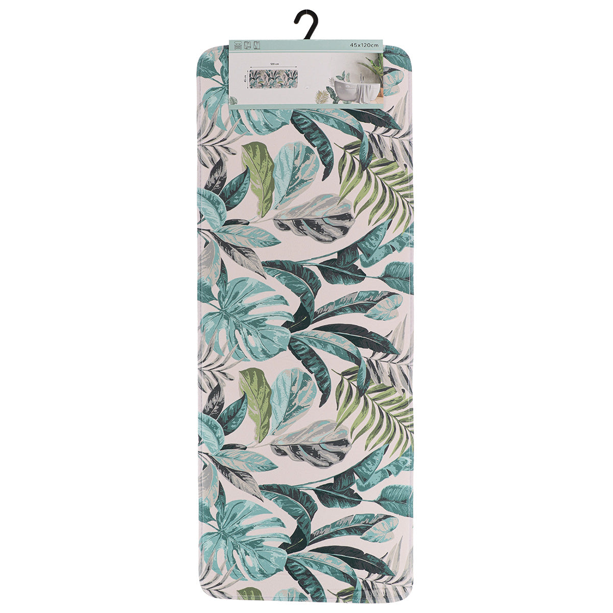 Covoraș Microfibră Imprimat 45x120 Cm - Jardin D'Hiver - ramosdecor