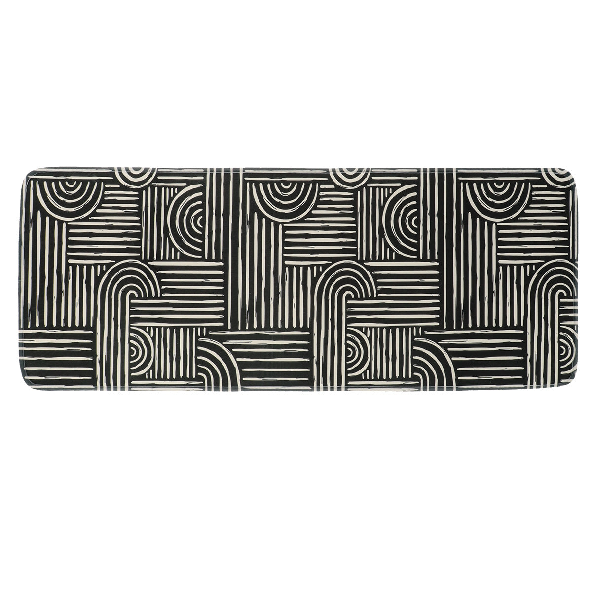 Covoraș Microfibră Imprimat 45x120 Cm - Ethnic Vibes ilustrat într-un decor elegant marca Ramos