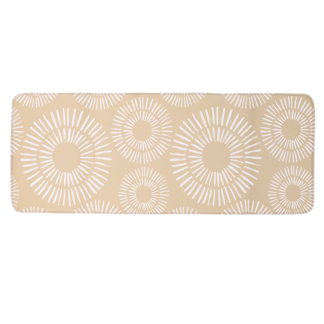 Covoraș Microfibră Imprimat 45x120 Cm - Ethnic Spirals ilustrat într-un decor elegant marca Ramos