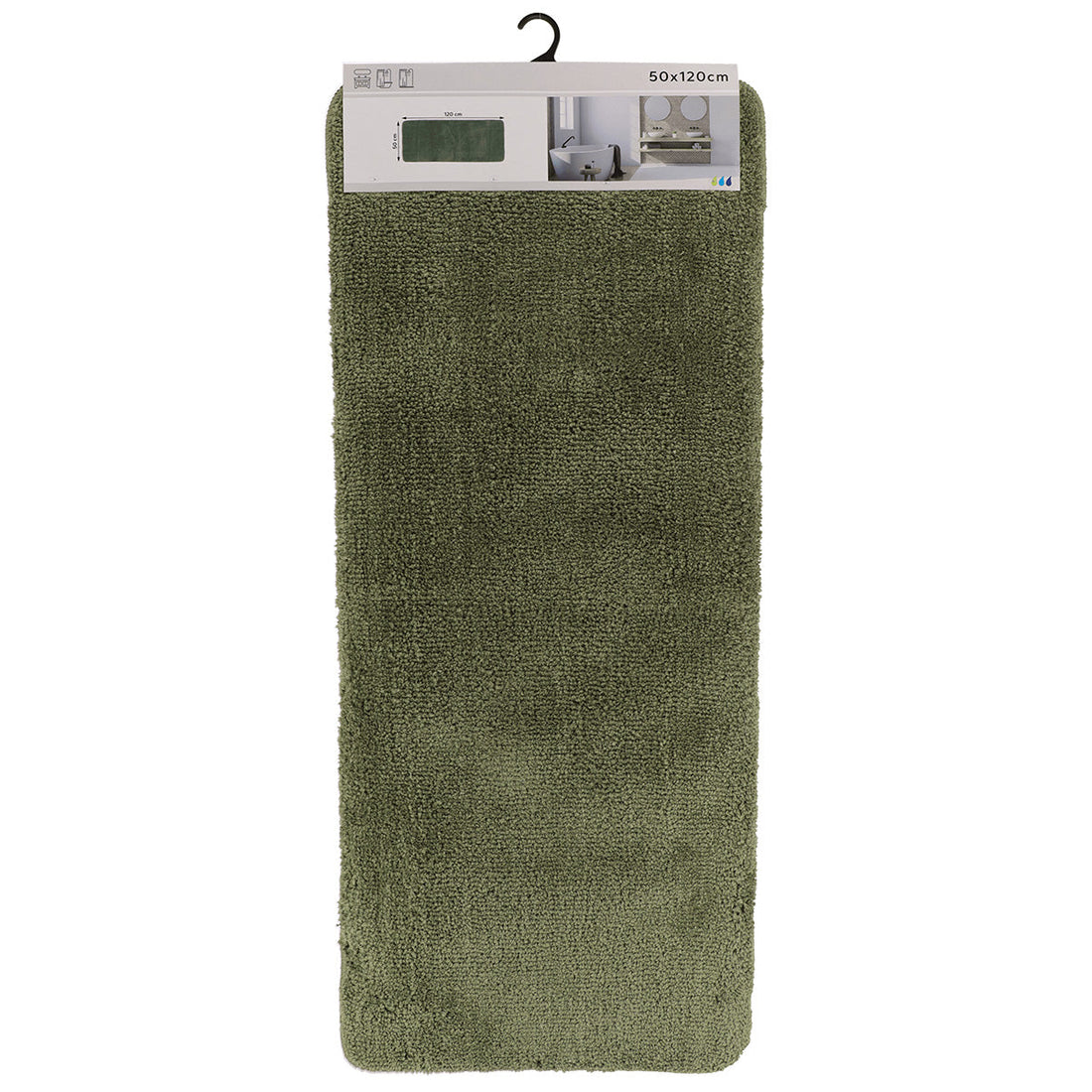 Covoraș Microfibră 50x120 cm - Khaki - ramosdecor