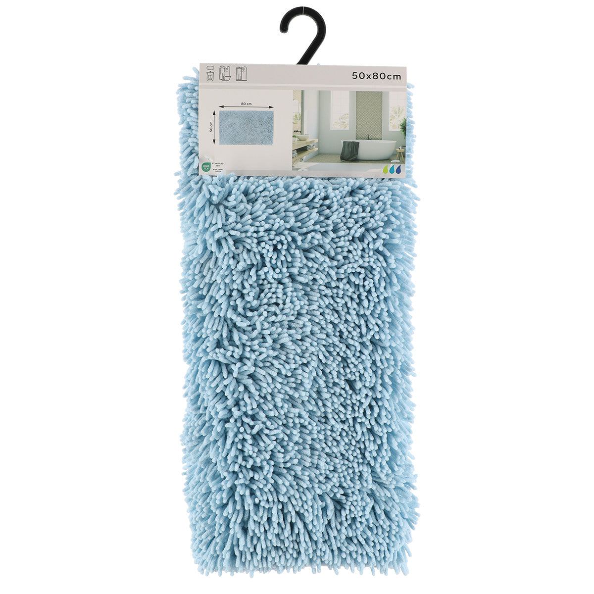 Covor Microfibră 50x80 CM - Clear Blue - ramosdecor