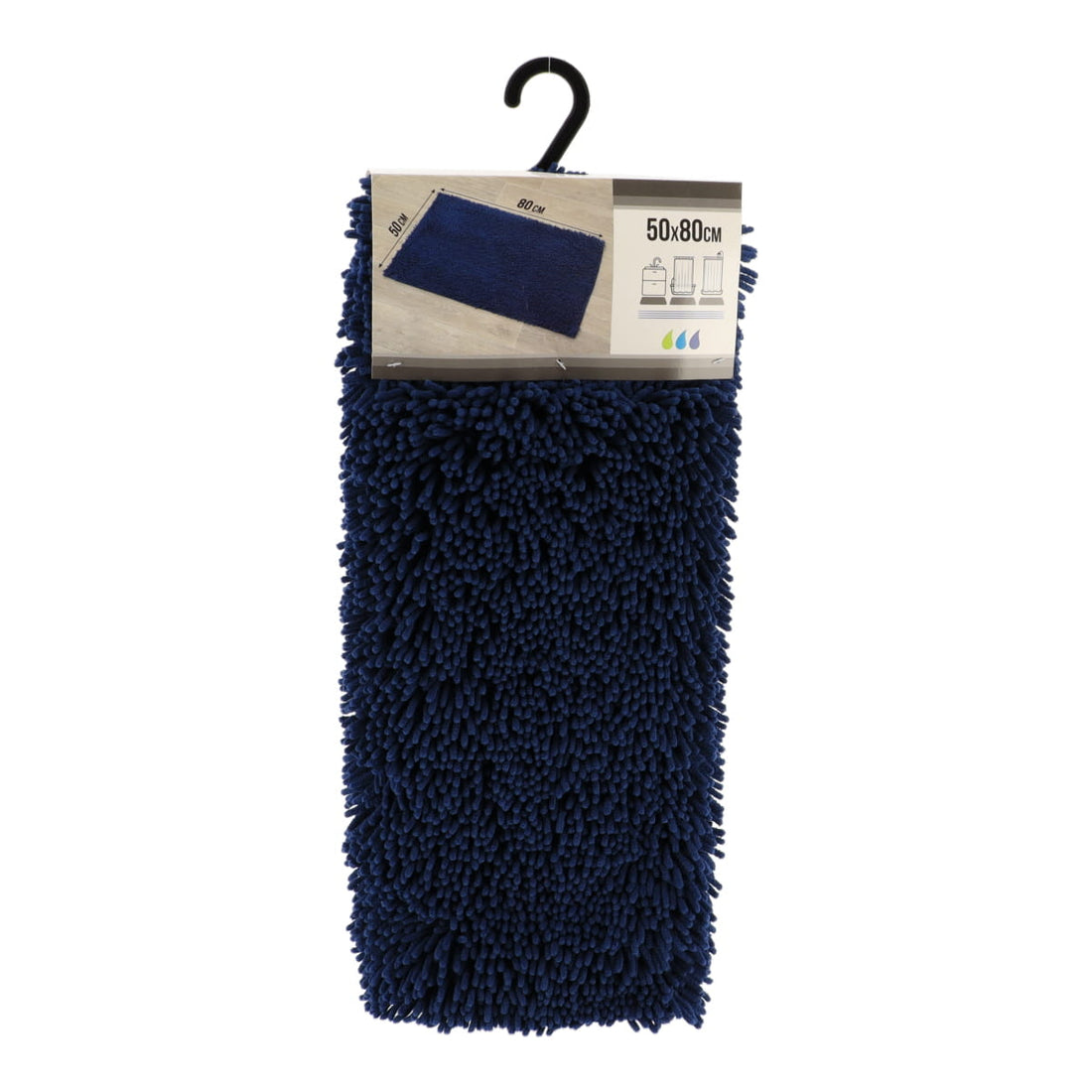 Covor Microfibră 50x80 CM - Navy Blue - ramosdecor