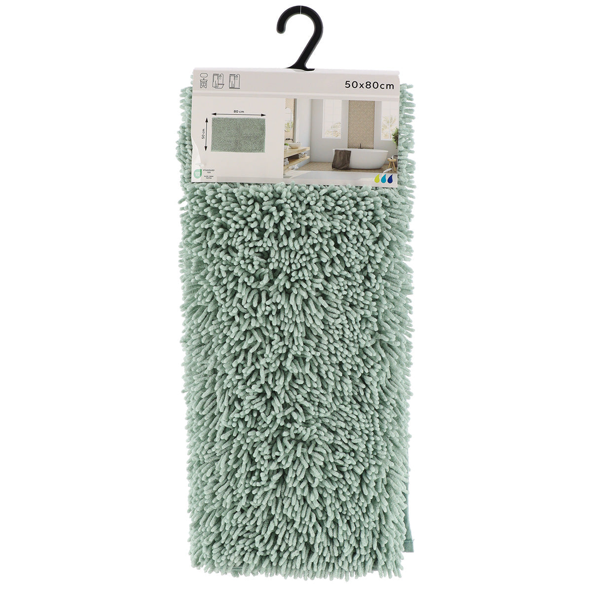 Covor Microfibră 50x80 CM - Verde Eucalipt - ramosdecor
