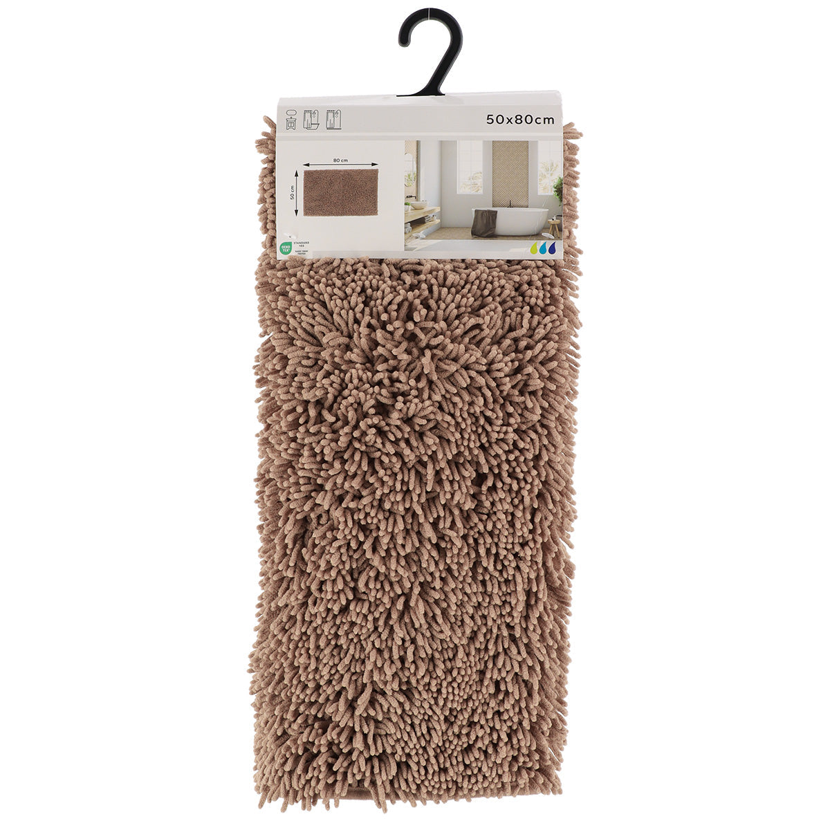 Covor Microfibră 50x80 CM - Cappuccino - ramosdecor