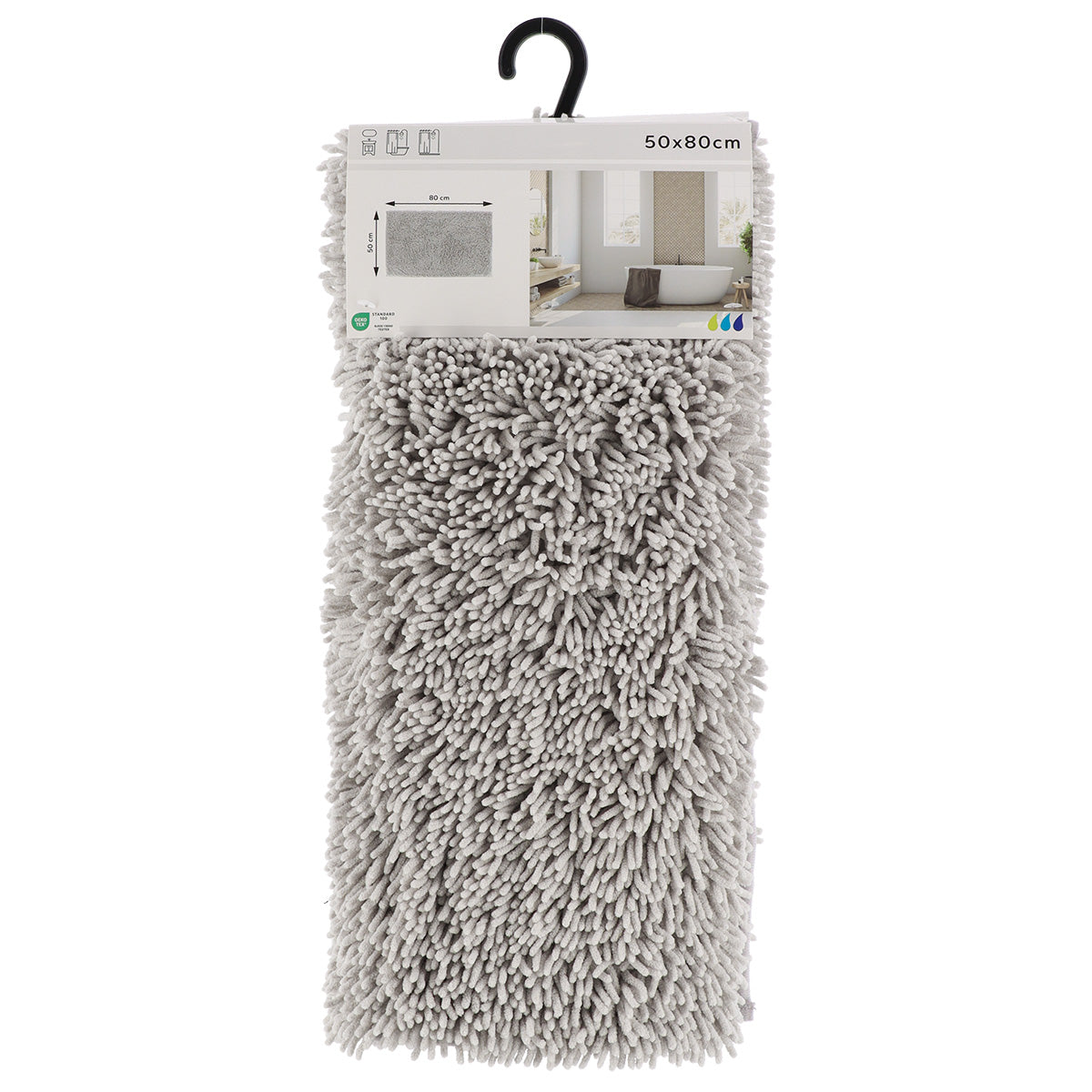 Covor Microfibră 50x80 CM - Clear Gri - ramosdecor